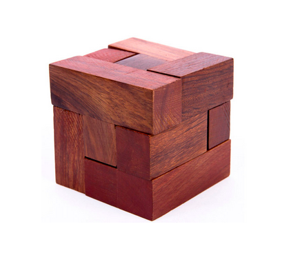 Rosewood Puzzle Block