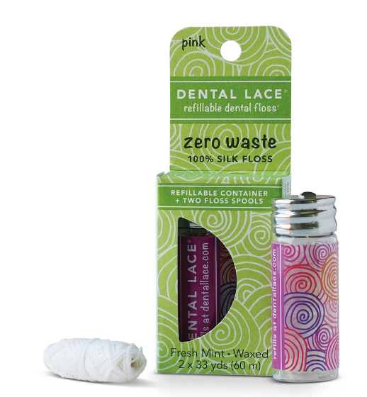 Zero waste dental floss
