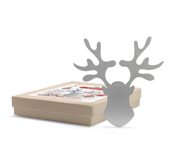 Is it a Moose or a Reindeer? Beer Bottle Opener, from recycled stainless steel