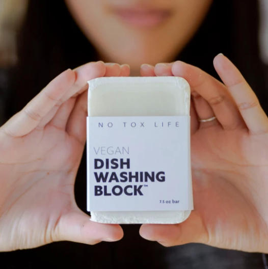 Dish Block® Zero Waste Dish Washing Bar - Free of Dyes and Fragrance