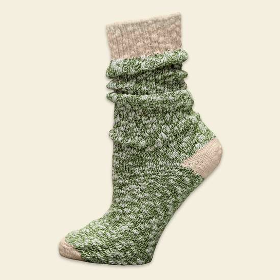 Super Soft Ragg Socks - Organic Cotton - in Natural, Navy and Chestnut