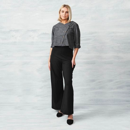 Organic Cotton Palazzo Pants