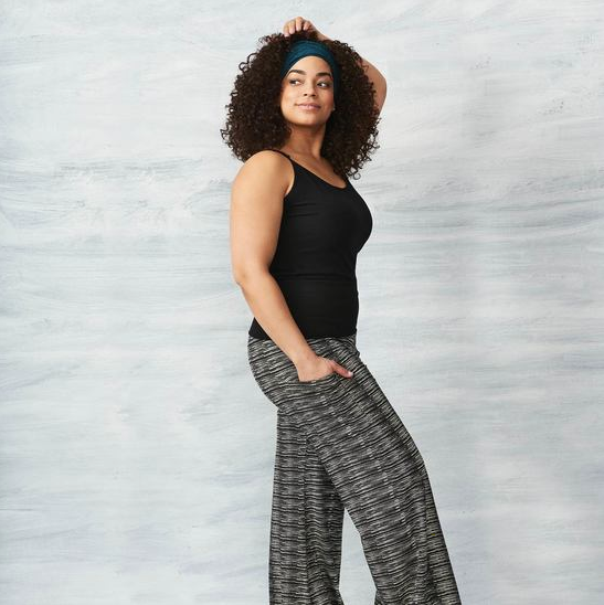 Organic Cotton Palazzo Pants
