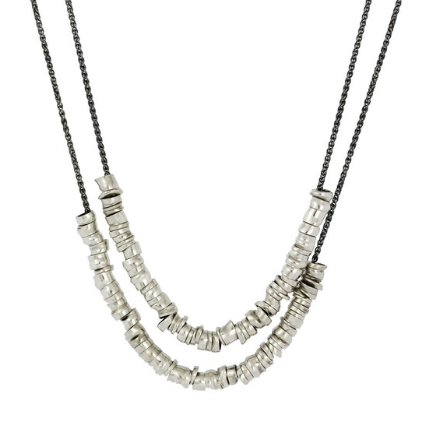XLong Links Necklace - Sterling Silver by Sophie Hughes