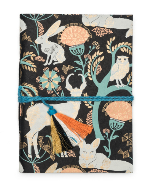 Fauna Journal with Recycled Cotton Pages