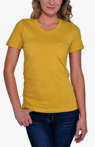 QUEEN BEE Organic Cotton T-Shirt - Available in Natural, Smokey Teal and Honey