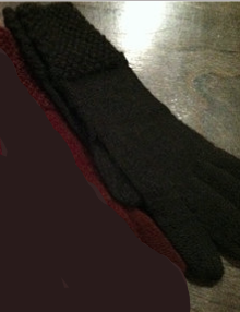 Tasha Alpaca Women's Gloves - Black