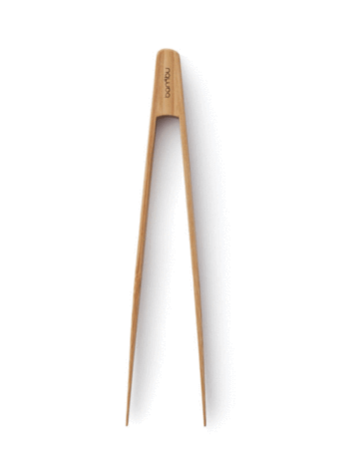 Small Reusable Bamboo Tongs - Certified Organic