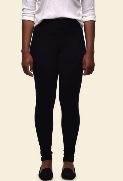  Maggie's Organic Black Out Ankle Leggings - Super Soft