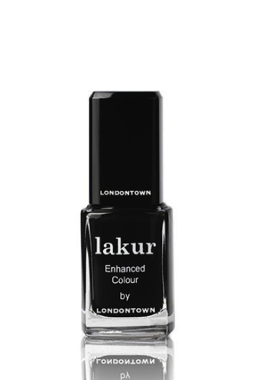 Chim Cher-ee Black 5-free Nail Polish, Londontown Lakur