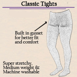 Organic Cotton Tights Sketch