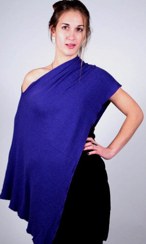 Frisco Wrap / Scarf Amethyst Bamboo/Organic Cotton