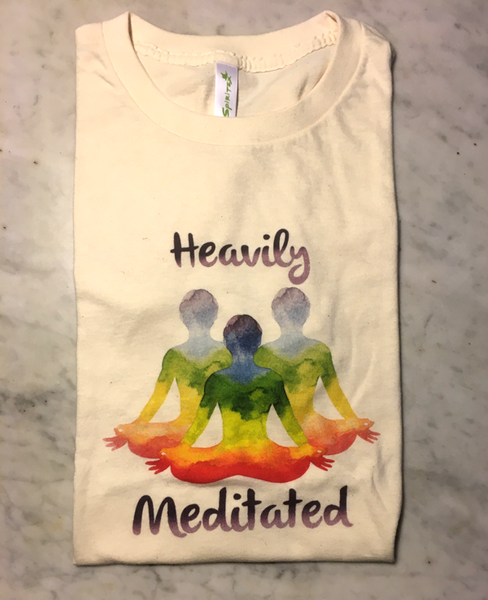Men's Heavily Meditated T-Shirt - 100% Organic Cotton