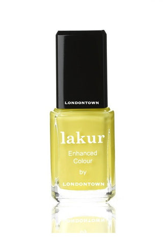 notting the fancy 5-free nail polish Londontown Yellow Nail Lakur