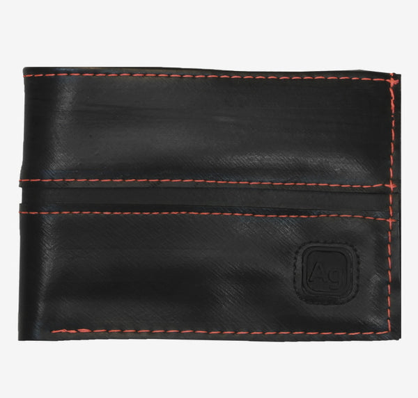 Franklin Wallet, Orange Alchemy Goods Wallet, Upcycled Innertubes wallet | Upland Road