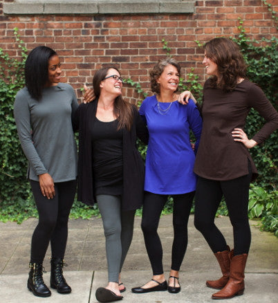 Tuck Tunic organic cotton in 4 colors