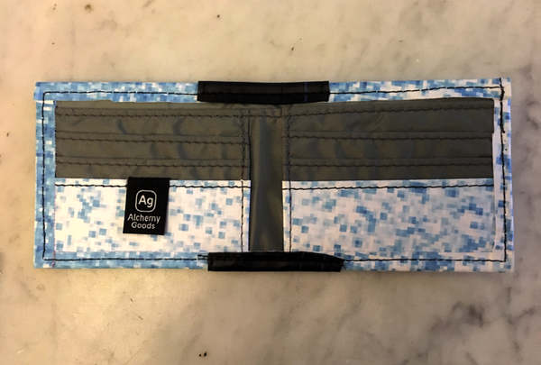 Bellevue Wallet - Made from Advertising Banners & Innertubes