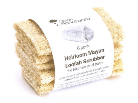 Heirloom Loofah 6 pack Sustainable