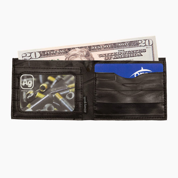 eco-friendly wallet - Jackson wallet from upcycled bicycle innertubes