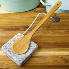 granite spoon rest from sea stones
