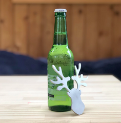 Reindeer Stainless Steel Bottle Opener