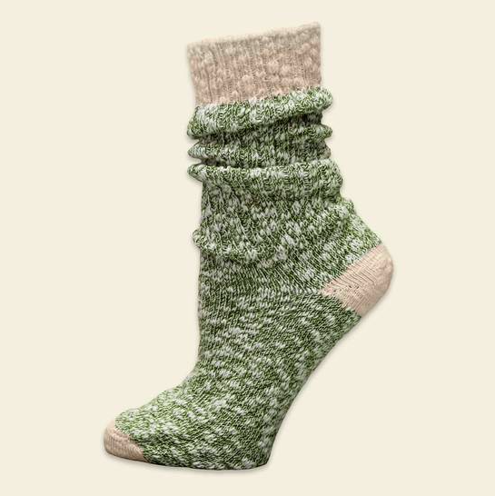Maggie's Organic Cotton Ragg Socks in Natural, Chestnut or Navy ...