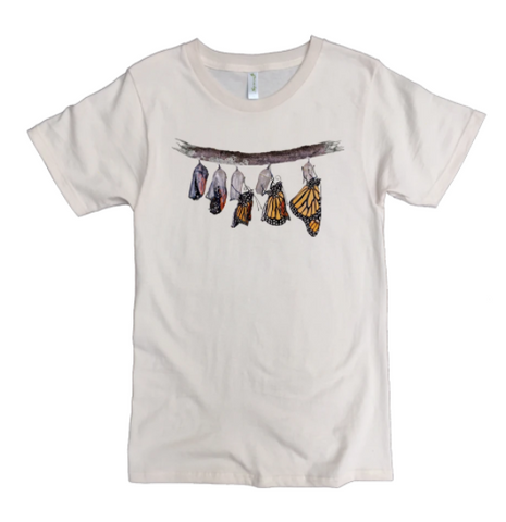 Emerging Monarch Kids T-shirt organic cotton