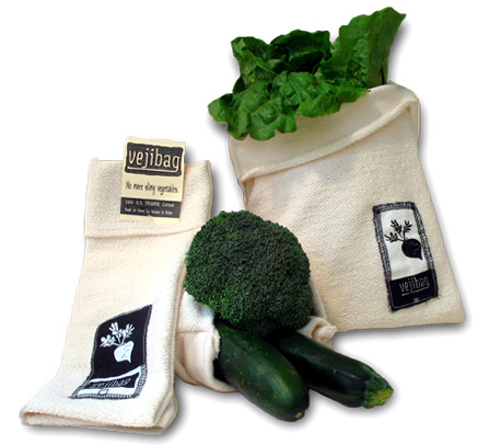Vejibag - Vegetable storage bag keeps veggies fresh longer - Upland Road