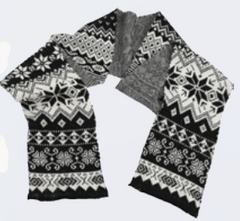 Nordic Print Scarf - Recycled Cotton