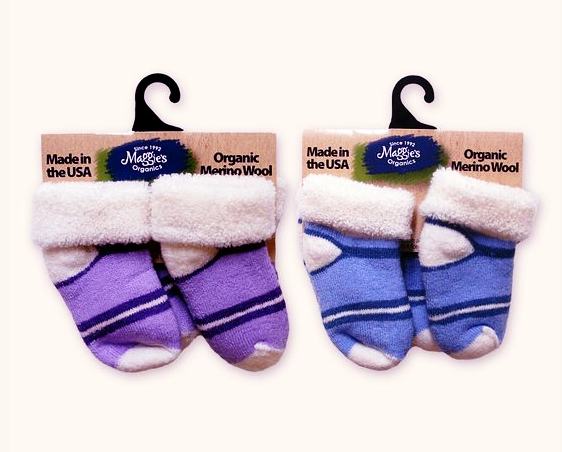 Organic Wool Socks for Babies and Toddlers