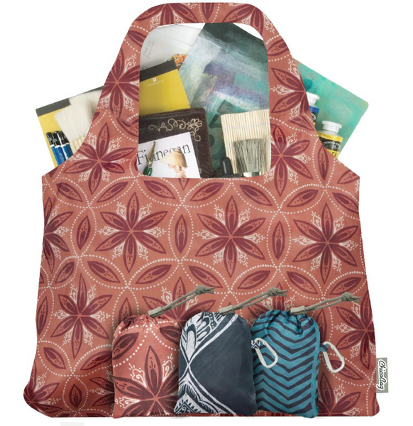 Vita Bag Bohemian Henna Chakra reusable shopping bag