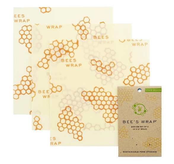 Bee's Wrap 3 Medium-Sized Wraps