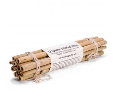 Sustainable Organic Bamboo Straws