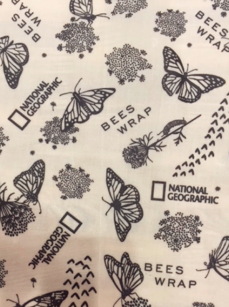 Bee's Wrap Explorer Pack - Contains 1 Lunchwrap & 2 Medium Wraps in Monarch Butterfly Print