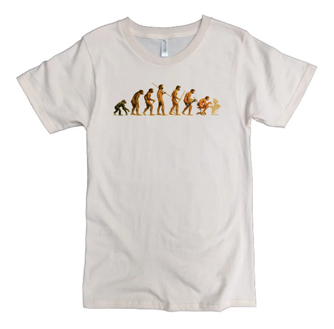 Computer Evolution T-Shirt - 100% Organic Cotton Men's