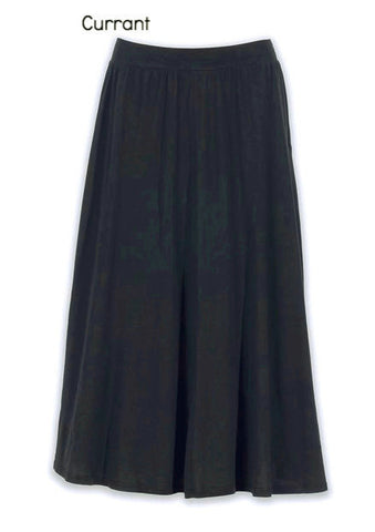Madison Midi Skirt by Groceries Apparel - Currant