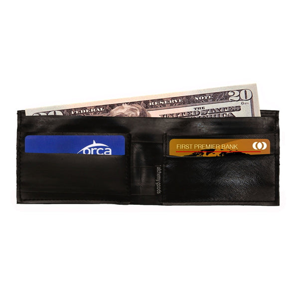 Franklin Wallet, Eco-friendly Wallet, Alchemy Goods Wallet, Upcycled Innertubes wallet Upland Road