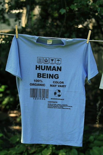 Human Being T-shirt for Men - Organic Cotton