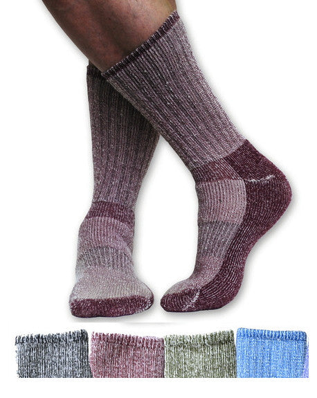 Killington Organic Merino Wool Hiking Socks - in four colors