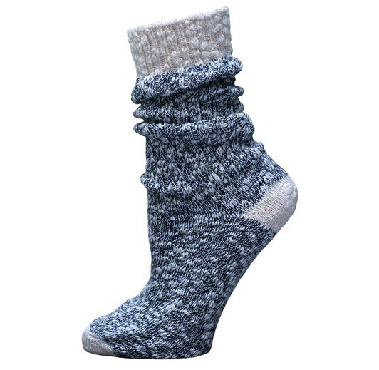Maggie's Organic Cotton Ragg Socks in Natural, Chestnut or Navy ...