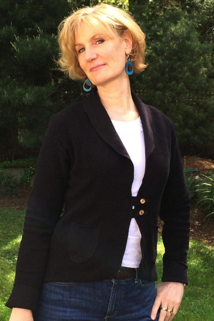Tab Jacket Organic Cotton Women's Blazer - Made in USA – Upland Road ...